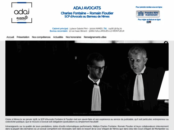 Cabinet fontaine & floutier associés  - avocat à nîmes