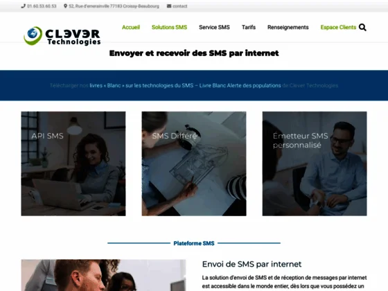 SMS par internet avec CleverSMS Light