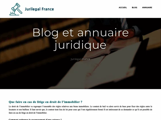 Jurilegal France - Formalités de création de sociétés