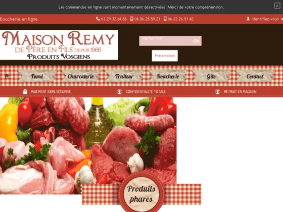 Produit vosgien - Maison Remy