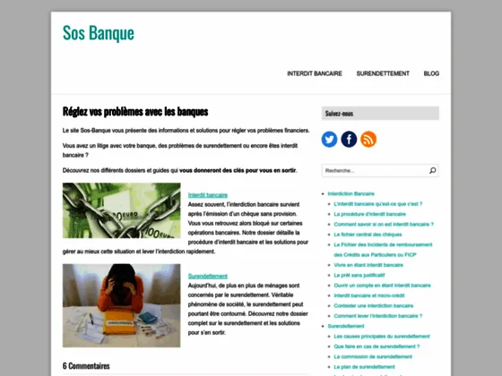 Sos-banque: des conseils pour normaliser vos problèmes financiers