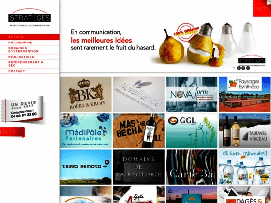 Agence de communication à Perpignan – création site internet