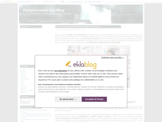 Parapharmacie Info Blog
