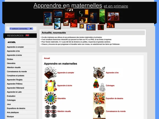 Apprendre en école maternelle