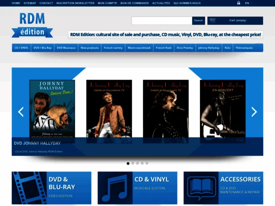 Achat CD,  CD musique, Chansons Française, film DVD, éditeur