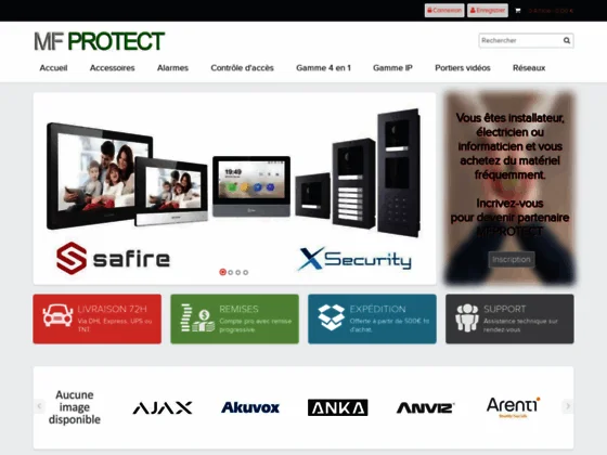 Importateur d’alarmes