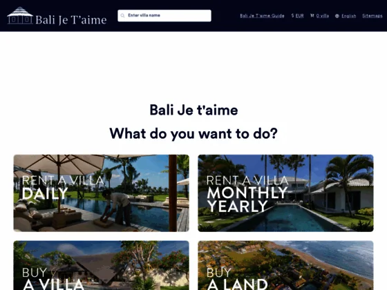 Bali Je T'aime Villas