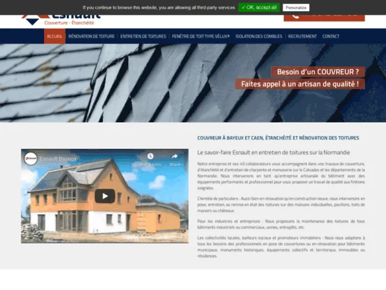 Etanchéité toiture