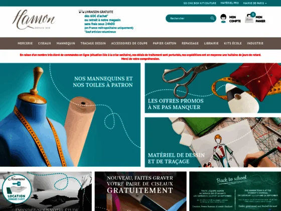 Tout pour la couture depuis 1818 - HAMON