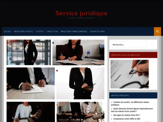service juridique