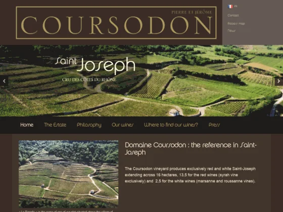 Vins côtes du Rhône blancs et rouges Saint Joseph 
