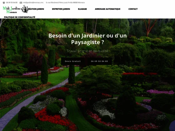 Votre société de jardinage