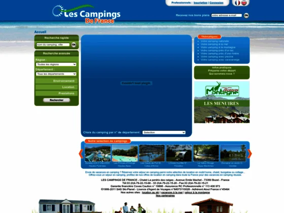 Guide du camping en France