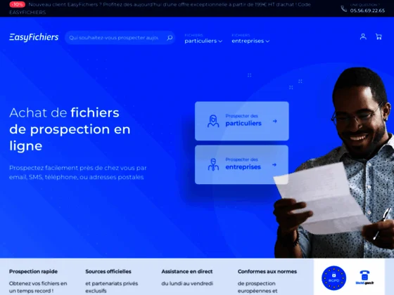 La location de fichiers email