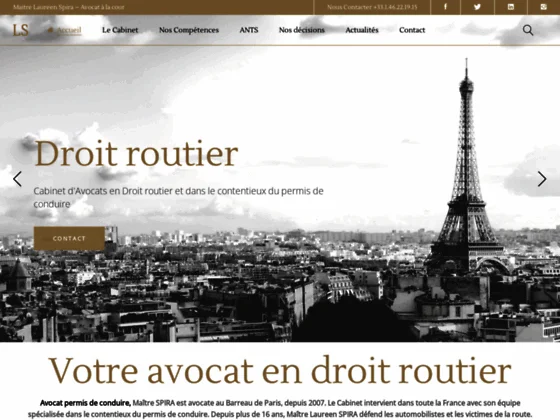 Maître Spira : votre avocate en droit routier