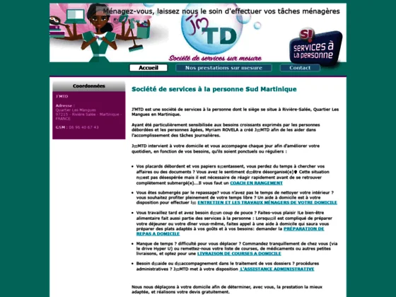 Services à la personne en Martinique