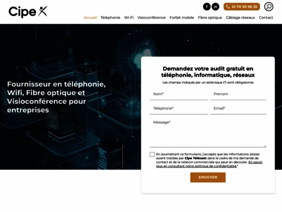 Fournisseur et revendeur de solutions télécom