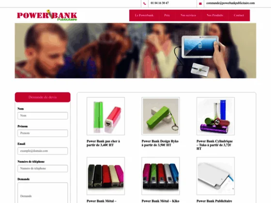 Power Bank Publicitaire