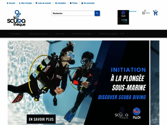 Équipement de plongée Québec – La Scubathèque