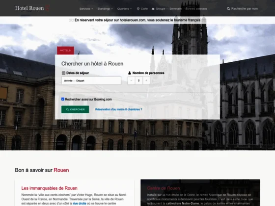 Guide des hôtels à Rouen
