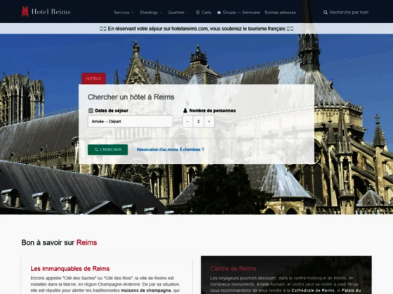 Guide des hôtels de Reims