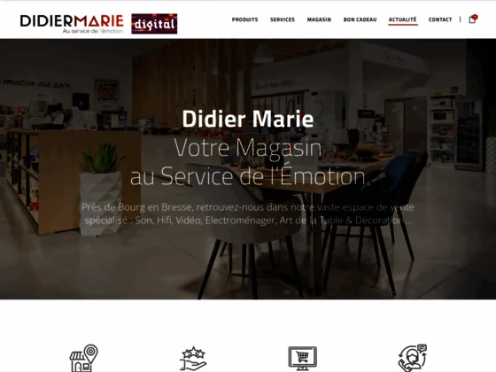 Didier Marie : électroménager et multimédia