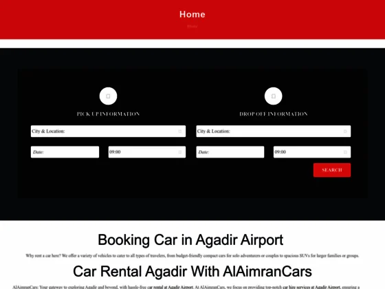Location voiture Agadir pas cher aéroport | Al aimran Cars 