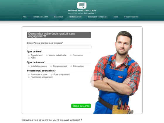 Moteur volets roulants