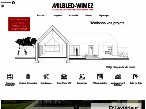 Matériaux de construction dans le Pas-de-Calais