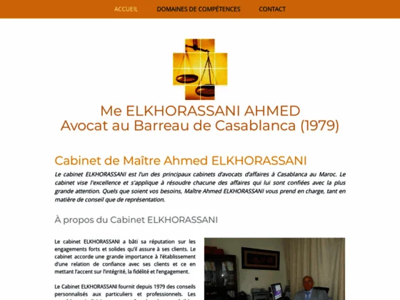 avocat casablanca avocat maroc avocat d’affaires Cabinet Ahmed EL Khorassani