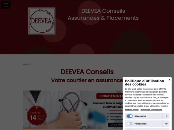 Mutuelle santé sur deevea-site.fr