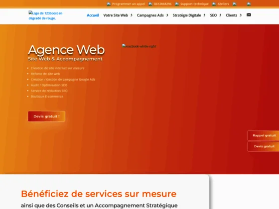 Devis de référencement naturel 123boost.com