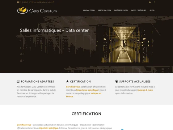 Formation en conception de Datacenter