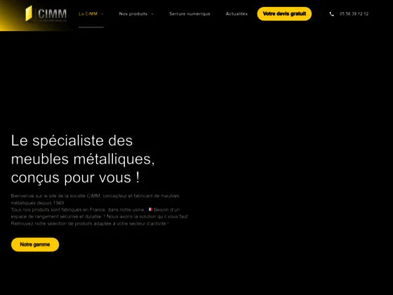 Fabricant de casiers et de consignes métalliques