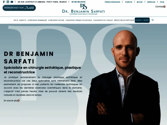 Détails de notre site web