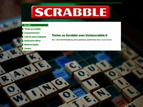 Triche Scrabble.fr