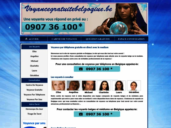 Voyant en Belgique