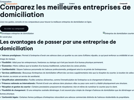 La domiciliation d’entreprise pour disposer d’une adresse bien située