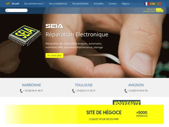 SEIA VOXY Réparation électronique, maintenance et dépannage