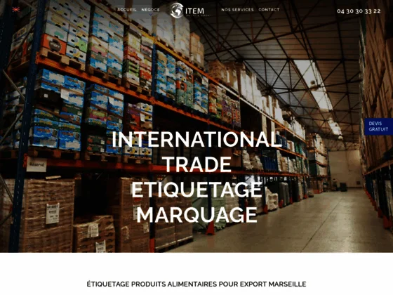 Marquage industriel agro-alimentaire à Marseille