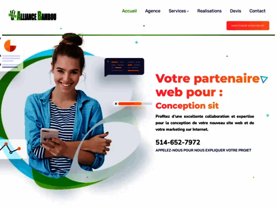 Service de conception de site web prêt pour les mobiles