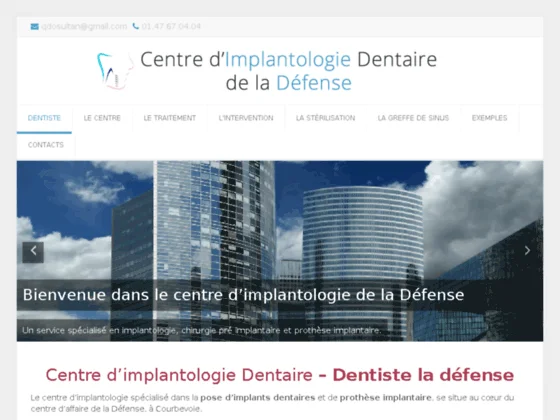 Implant dentaire la Défense
