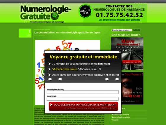 numerologie gratuite amour