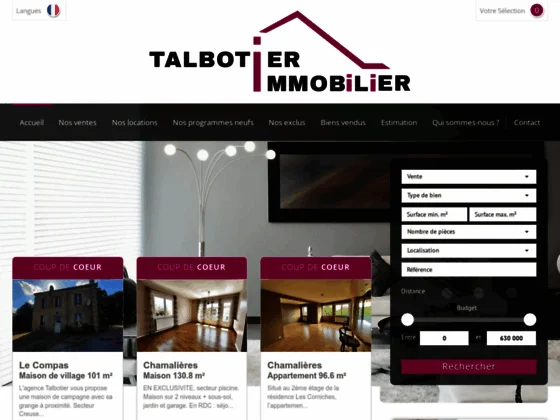 Talbotier Immobilier : l'agence de référence à Clermont