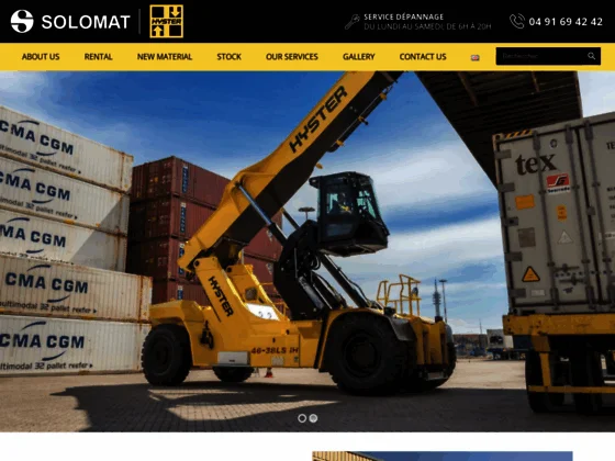 Tracteur portuaire à Marseille