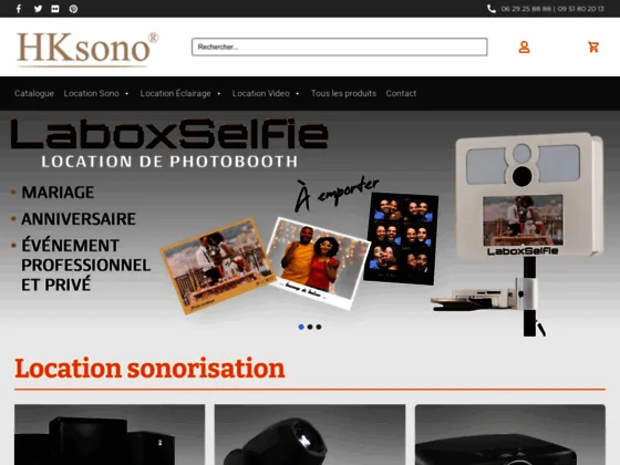 location sonorisation et lumière