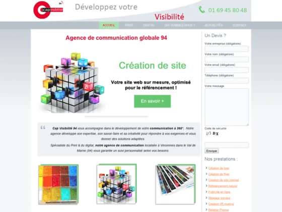 Communication 94 : Création de sites internet