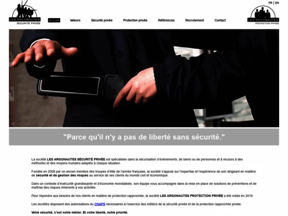 Société de protection privée et garde du corps