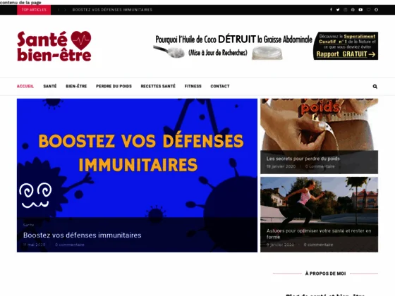 Articles et produits Santé