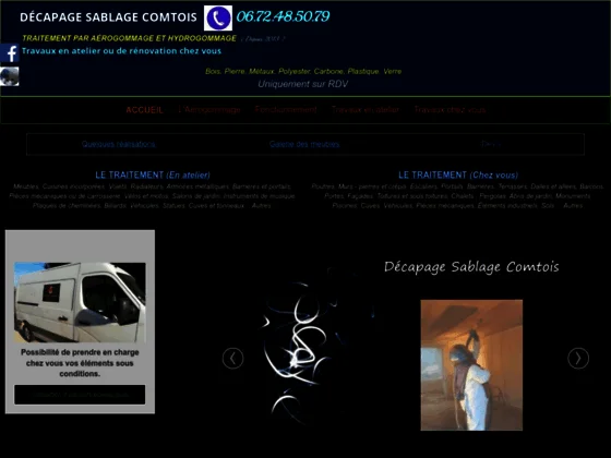 Décapage Comtois - Sablage, nettoyage et décapage